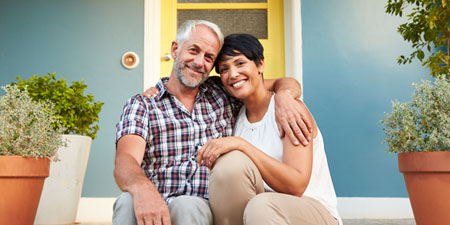 Happy couple, over 50
